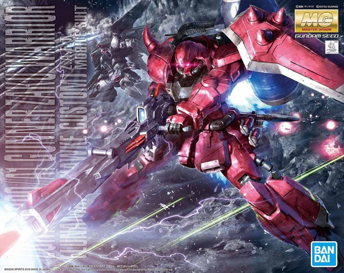 Model Kit Bandai Hobby: MG 1/100 Gunner Zaku Warrior Lunamaria Hawke Custom 0