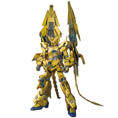 Model Kit Bandai Hobby HG: RX-0 Unicorn Gundam 03 Phenex (Destroy Mode) (Gold Coating)2