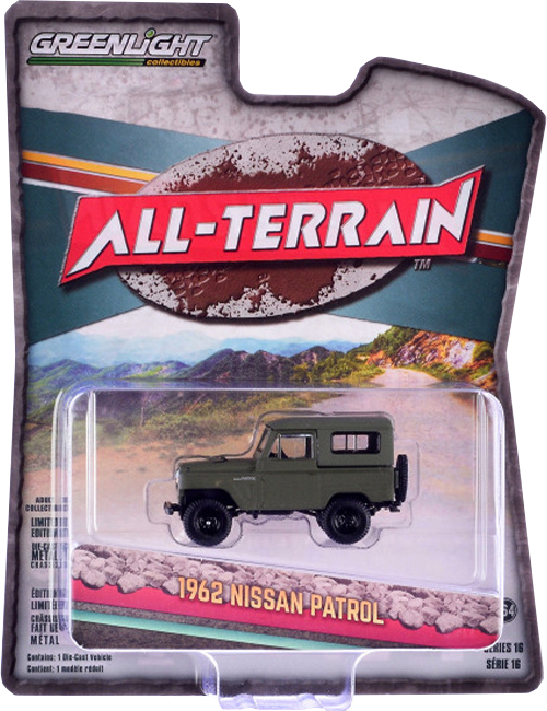GreenLight Collectibles: 1:64 1962 Nissan Patrol All-Terrain Series 16 0