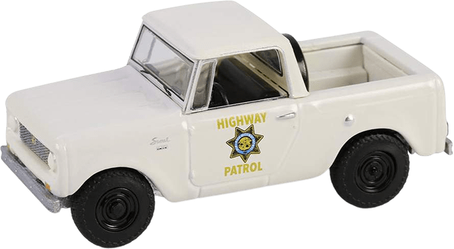GreenLight Collectibles: 1:64 1964 Harvester Scout Half Cab Hot Pursuit Series 462