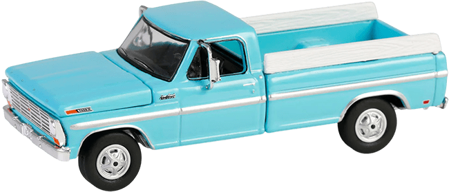 GreenLight Collectibles: 1:64 1969 Ford F250 Farm & Ranch Down on the Farm Series 102