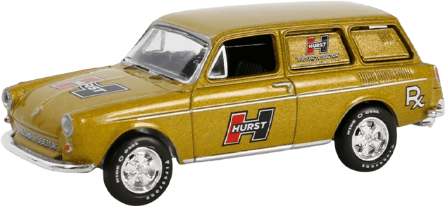 GreenLight Collectibles: 1:64 1969 Volkswagen Type 3 Squareback Panel Club V-Dub Series 192