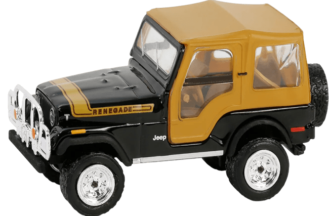 GreenLight Collectibles: 1:64 1976 Jeep CJ-5 Renegade All-Terrain Series 162