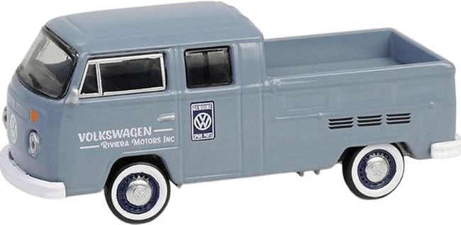 GreenLight Collectibles: 1:64 1978 Volkswagen Type 2 Double Cab Pickup Club V-Dub Series 202