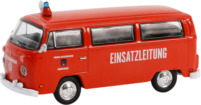 GreenLight Collectibles: 1:64 1978 Volkswagen Type 2 - Einsatzleitung Feuerwehr Club V-Dub Series 192