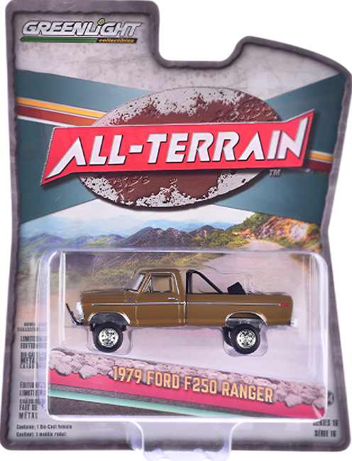 GreenLight Collectibles: 1:64 1979 Ford F250 Ranger All-Terrain Series 16 0