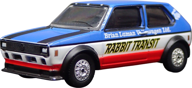 GreenLight Collectibles: 1:64 1980 Volkswagen Rabbit GTI - Widebody Club V-Dub Series 202