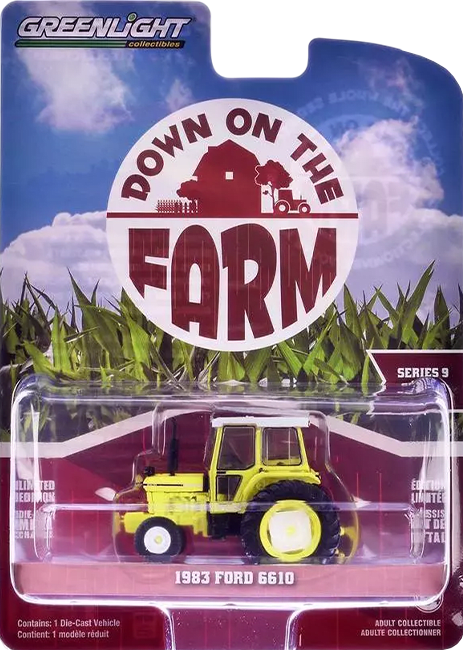 GreenLight Collectibles: 1:64 1983 Ford 6610 Down on the Farm Series 9 0