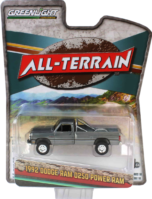GreenLight Collectibles: 1:64 1992 Dodge Ram D250 Power Ram All-Terrain Series 16 0