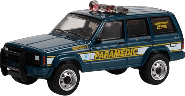 GreenLight Collectibles: 1:64 1998 Jeep Cherokee First Responders Series 12