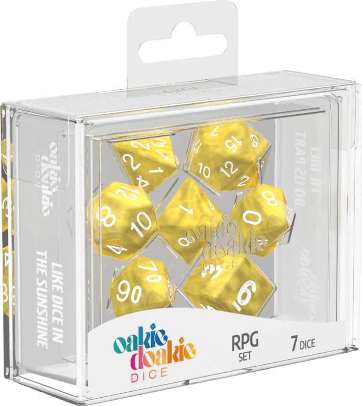 Set Dados RPG Oakie Doakie: Marble6
