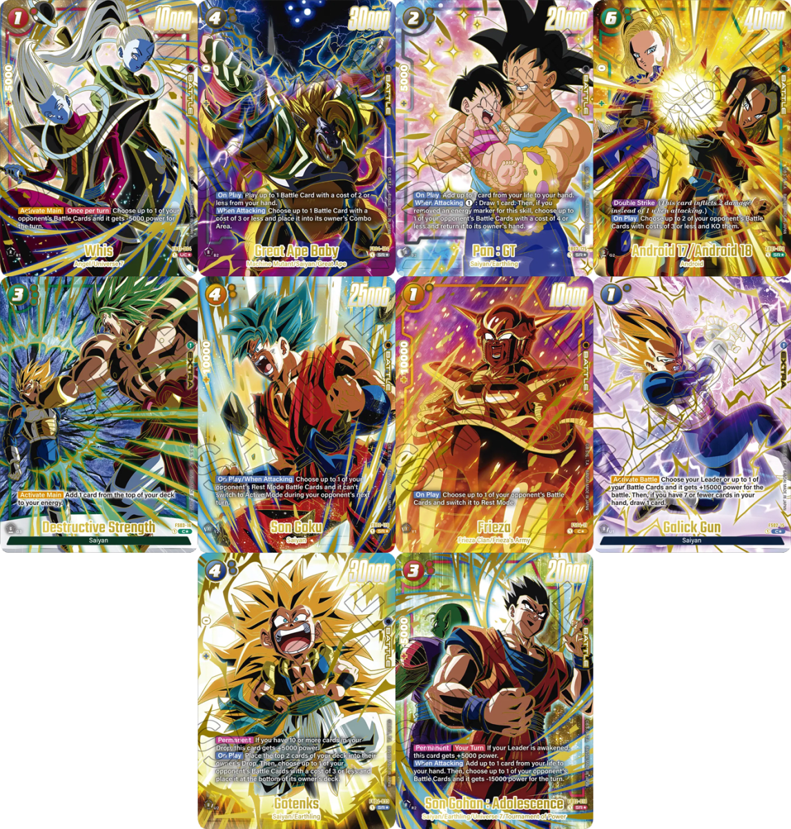 DBS Fusion World: 1st Anniversary Set3