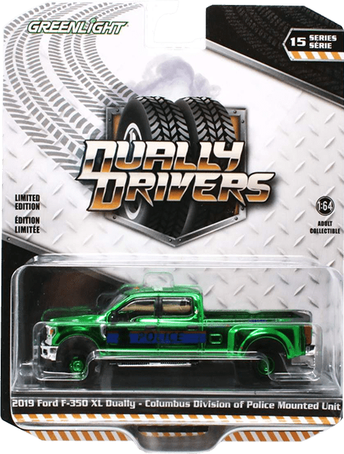 GreenLight Collectibles: 1:64 2019 Ford F-350 XL Dually Drivers Series 152