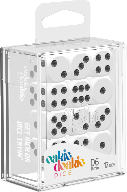 Set 12 Dados D6 16mm - Solid2