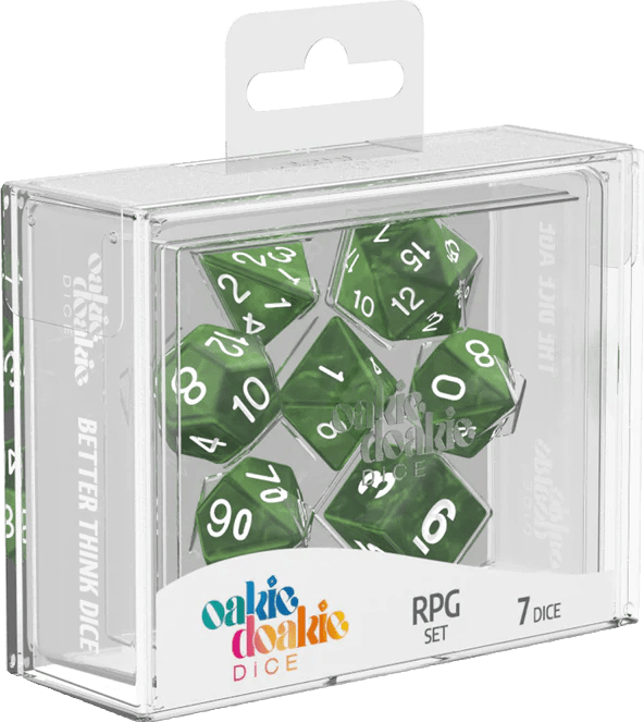 Set Dados RPG Oakie Doakie: Marble2