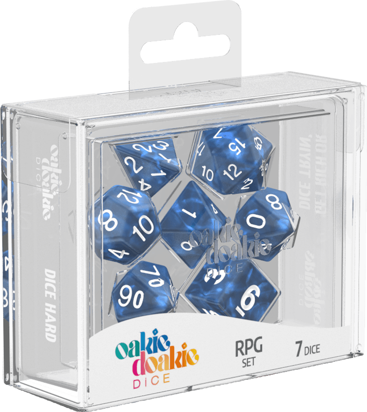 Set Dados RPG Oakie Doakie: Marble 6