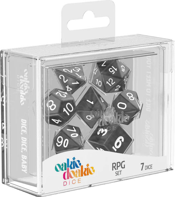 Set Dados RPG Oakie Doakie: Marble3