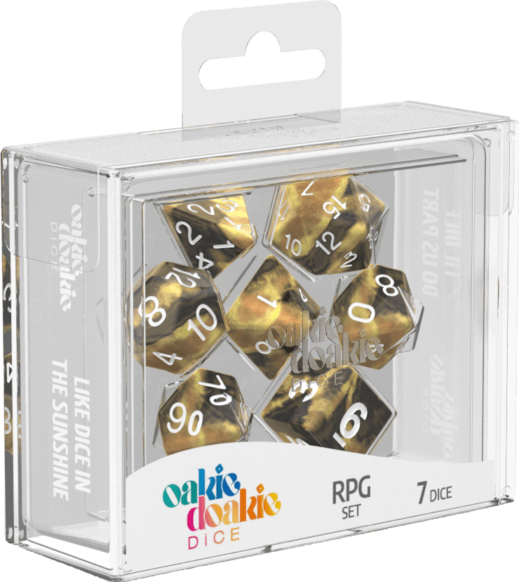 Set Dados RPG Oakie Doakie: Gemidice7