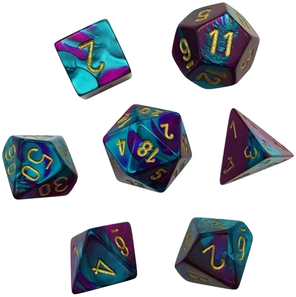 Chessex 7-Die Set Mini Gemini2