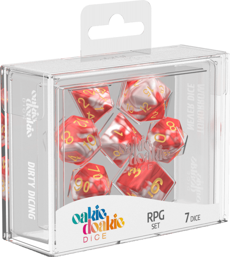 Set Dados RPG Oakie Doakie: Gemidice9