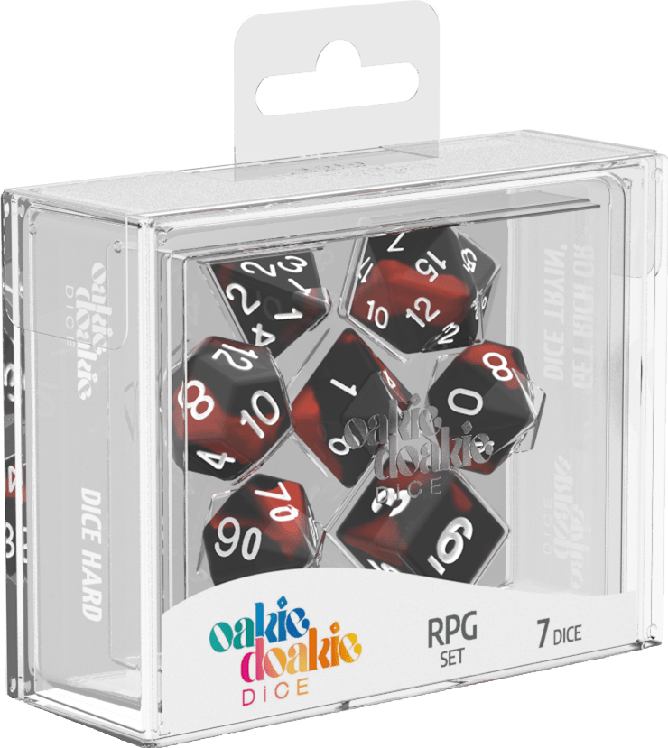 Set Dados RPG Oakie Doakie: Glow In The Dark3