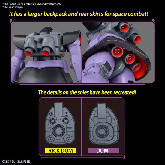 Model Kit Bandai Hobby MG: Rick Dom2