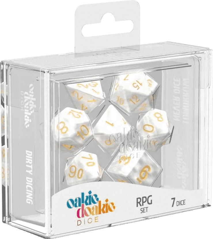 Set Dados RPG Oakie Doakie: Marble1