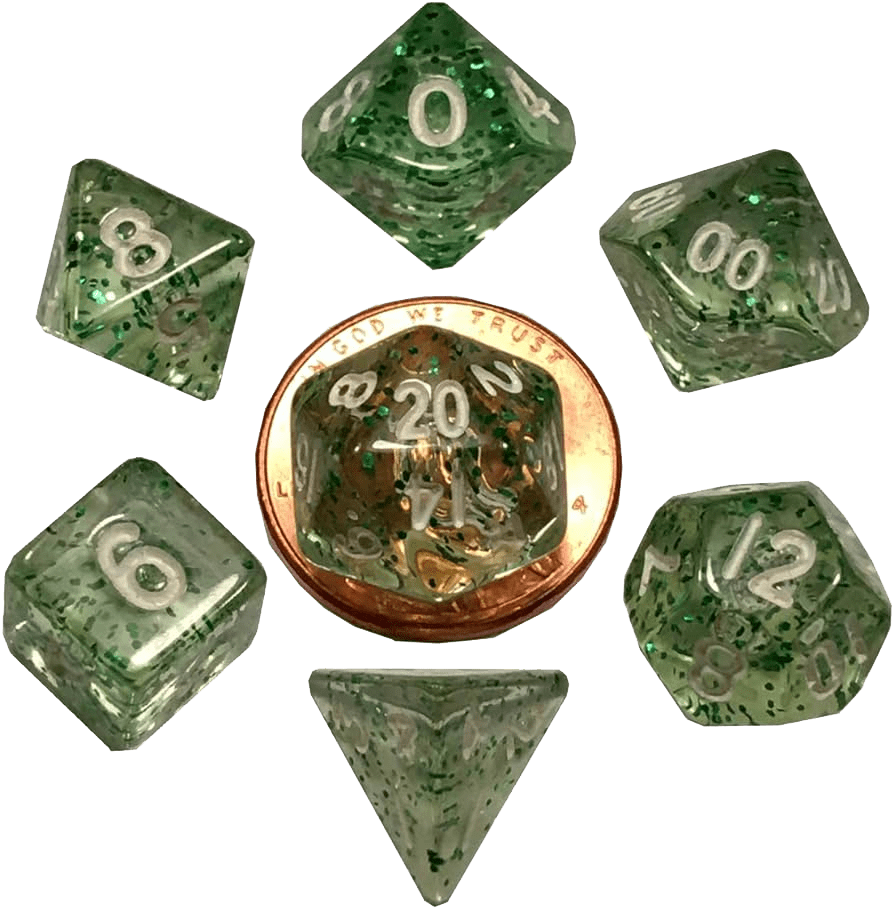 Chessex 7-Die Set Mini Polyhedral5