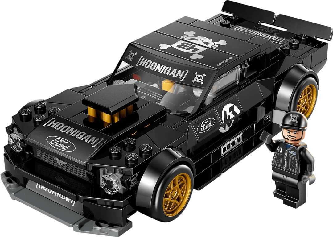 LEGO Speed Champions: 65' Ford Mustang Hoonicorn V1 de Ken Block2