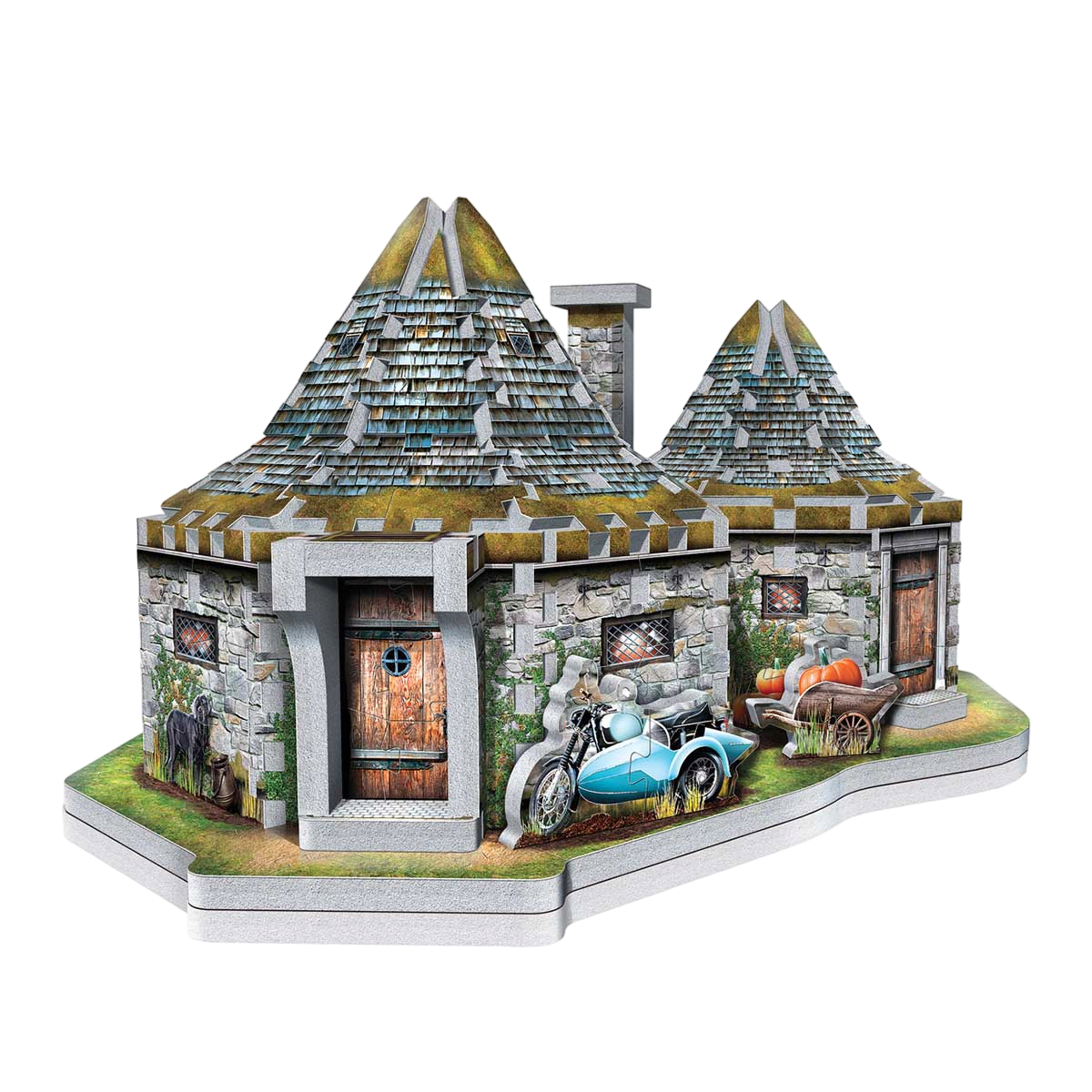 Puzzle 3D Wrebbit Harry Potter: Hagrid's Hut2