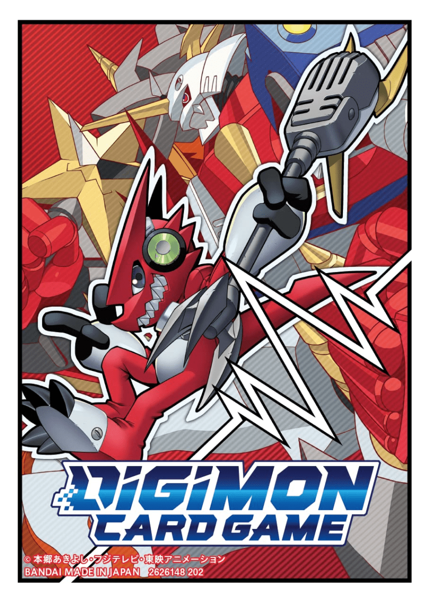 Protectores Bandai Digimon 60u 2022 (Gammamon, Angoramon & Jellymon)3