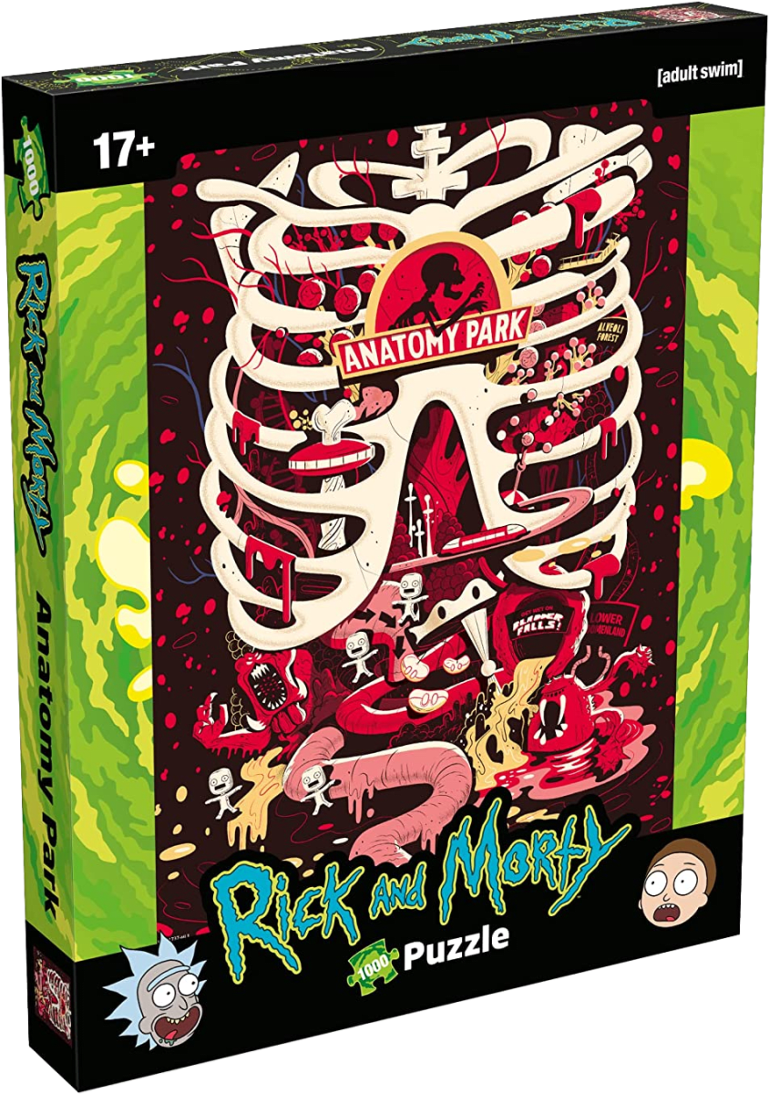 Puzzle SDToys 1000 Piezas: Rick And Morty Anatomy Park 0