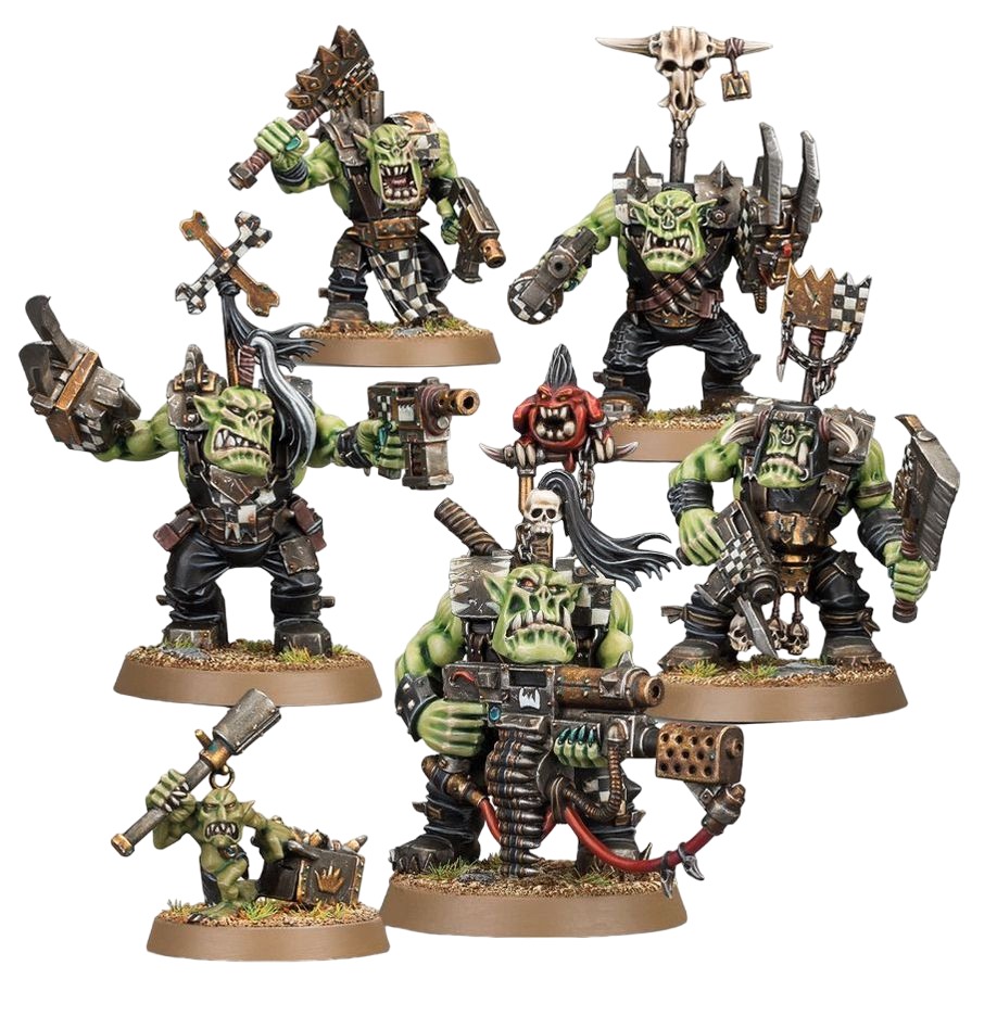 WH 40k Orks: Nobz2