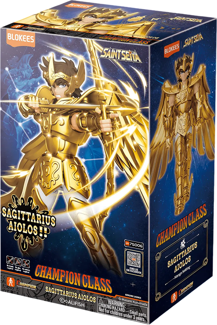 Model Kit Blokees Champion Class: Saint Seiya - Sagittarius Aiolos 0