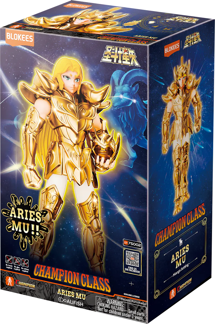 Model Kit Blokees Champion Class: Saint Seiya - Aries Mu 0