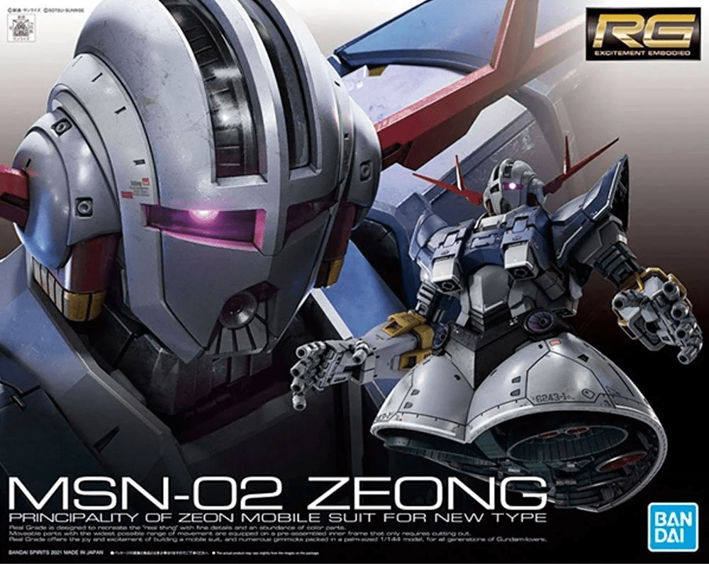 Model Kit Bandai Hobby RG: MSN-02 Zeong 0