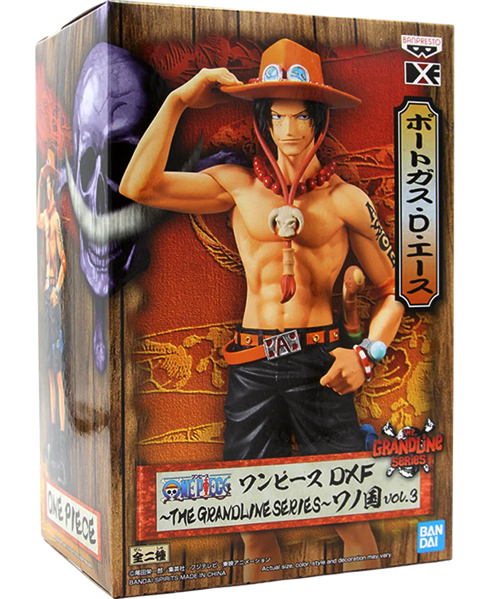 Figura Banpresto One Piece DXF: The Grandline Series - Wanokuni Vol.3 Portgas.D.Ace 0