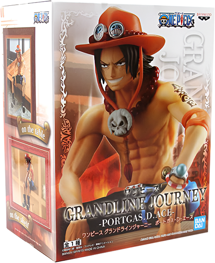 Figura Banpresto One Piece Grandline Journey Portgas.D.Ace 0