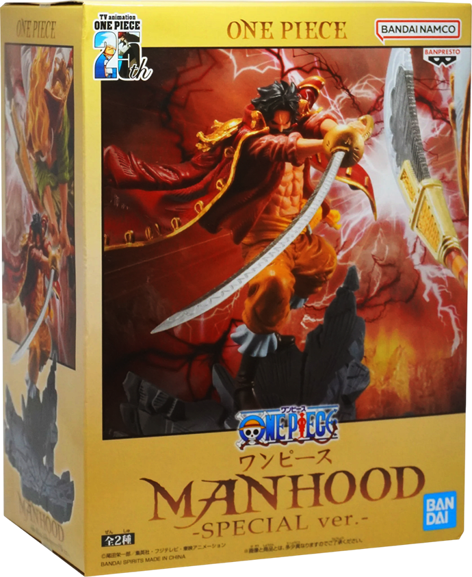Figura Banpresto One Piece: Manhood Special Ver. (Gol D. Roger) 0