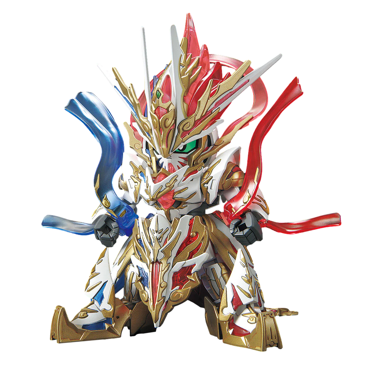 Model Kit Bandai Hobby SD: World Heroes Qitian Dasheng Wukong Impulse Gundam Douzhan Shengfo2