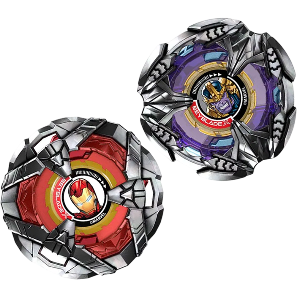 Beyblade X Iron Man 4-80B / Thanos 4-60P2
