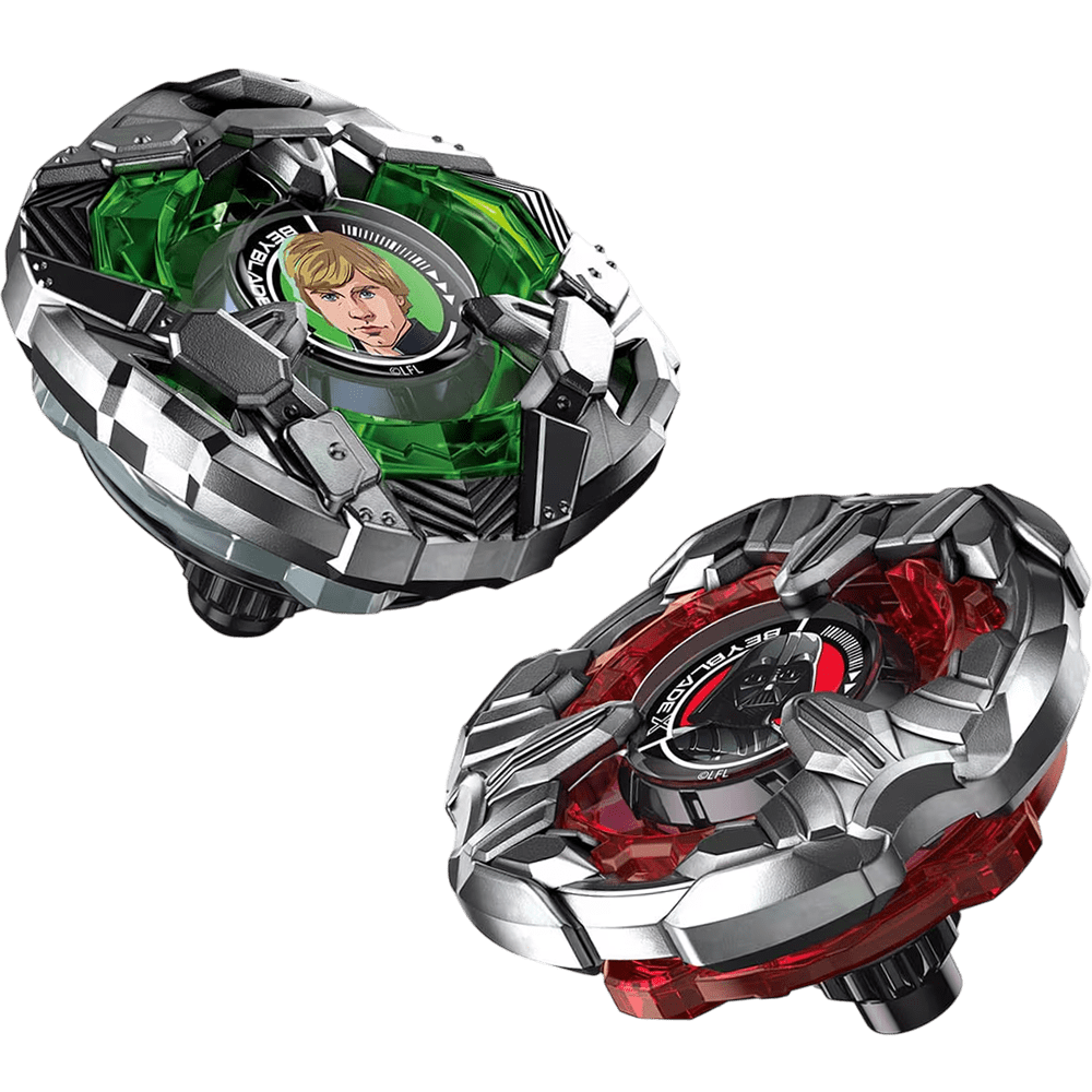 Beyblade X Luke Skywalker 4-80B / Darth Vader 4-60P2
