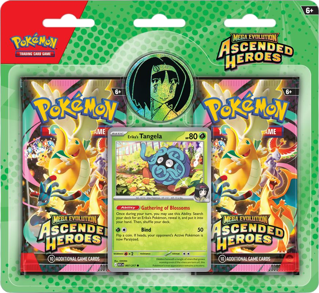 Blister Ascended Heroes (Erika) Inglés