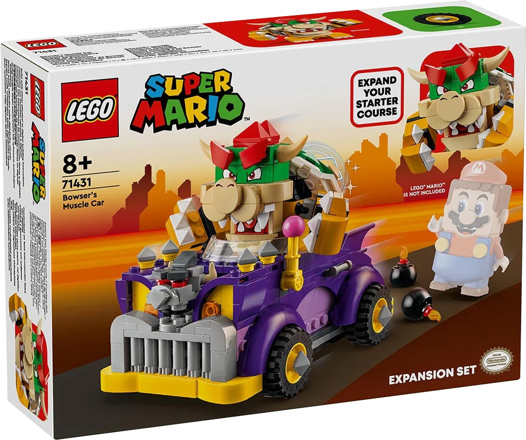 LEGO Super Mario: Set de Expansión: Auto monstruoso de Bowser 0