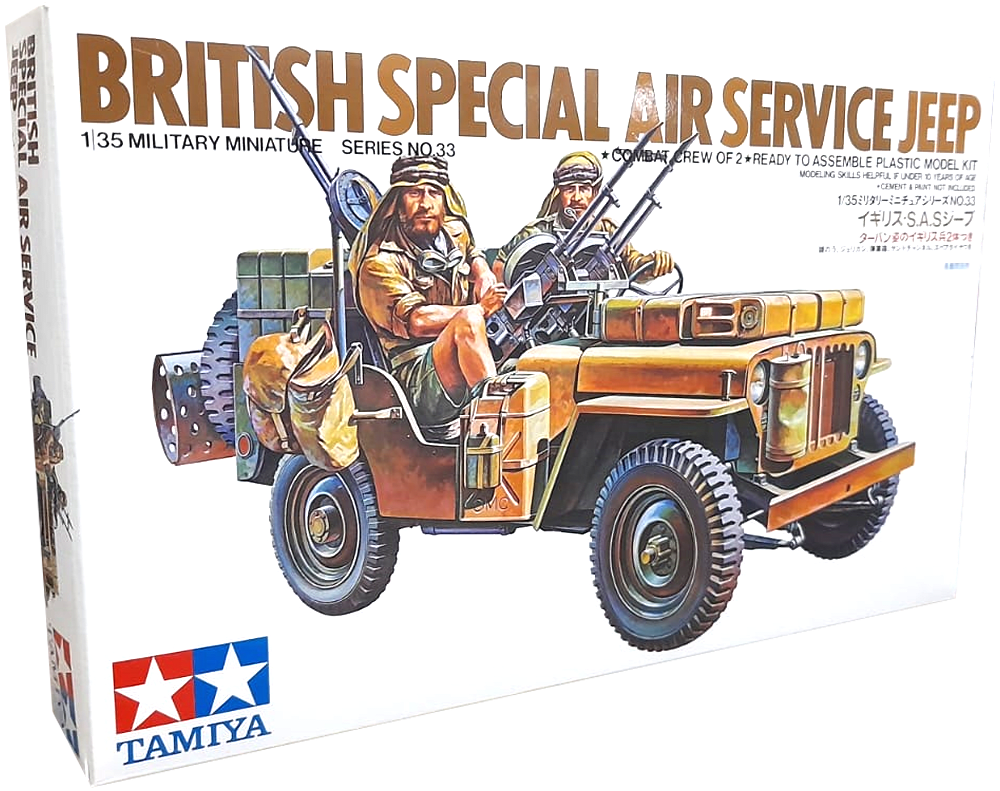 Model Kit Tamiya: British Special Air Service Jeep 0