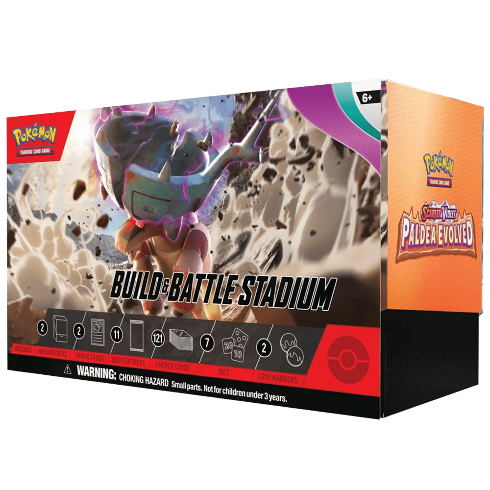 Build and Battle Stadium Pokémon TCG: Paldea Evolved Inglés | Top 8
