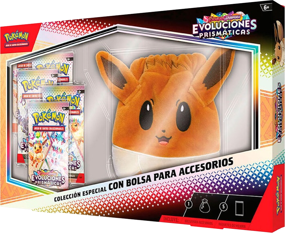 Bolsa de Accesorios Pokémon TCG: Evoluciones Prismáticas 0