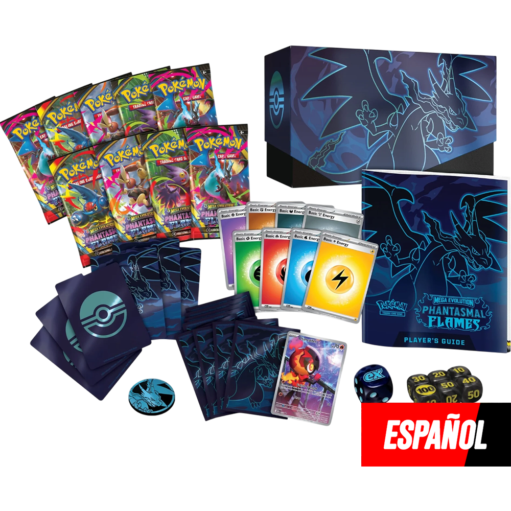 Caja de Entrenador de Elite Pokemon TCG: Llamaradas Fantasmales2