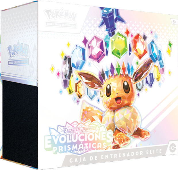 Caja de Entrenador de Elite Pokemon TCG: Evoluciones Prismáticas 0