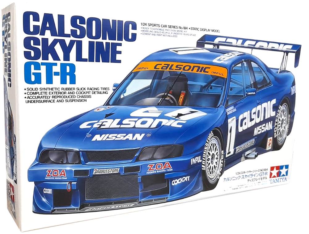 Model Kit Tamiya: Calsonic Skyline GT-R 0